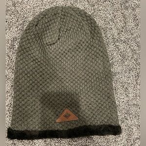 NEW! Gray, Lined Beanie